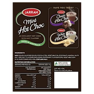 Jarrah Mint Hot Chocolate