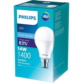 Philips LED Bayonet Cap Cool White 14W