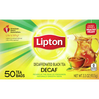 Lipton Tea Black Tea Decaf