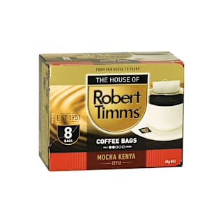 Robert Timms Coffee Bags Mocha Kenya