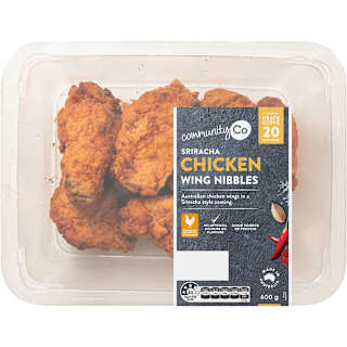 Community Co Sriracha Chicken Wing Nibbles