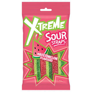 X-Treme Sour Straps Watermelon