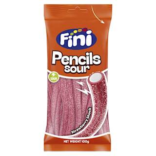 Fini Sour Strawberry Pencils