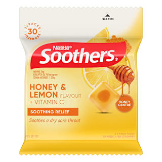 Soothers Honey & Lemon Lozenges