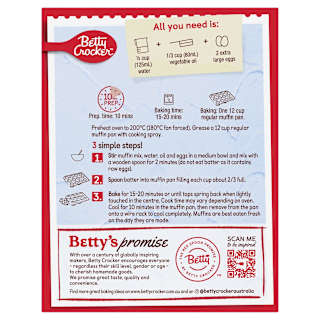 Betty Crocker Triple Chocolate Muffin