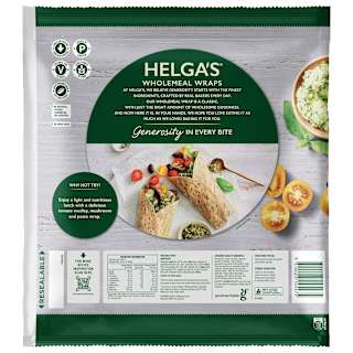 Helga's Traditional Wholemeal Wraps