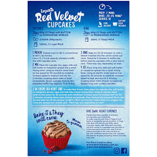 White Wings Cupcake Mix Red Velvet