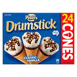 Peters Drumstick Ice Cream Vanilla