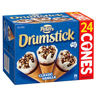Peters Drumstick Ice Cream Vanilla