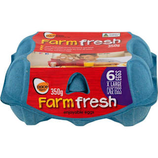 Pace Farm Fresh Eggs XLarge 6 Pack