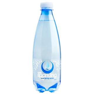 Nu Pure Lightly Sparkling Water Bottle