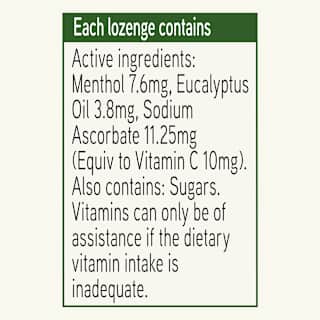 Soothers Lozenges Eucalyptus & Menthol