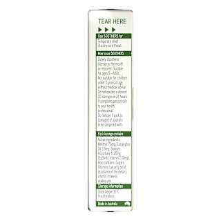 Soothers Lozenges Eucalyptus & Menthol