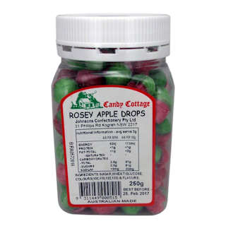 Candy Cottage Rosey Apple Drops