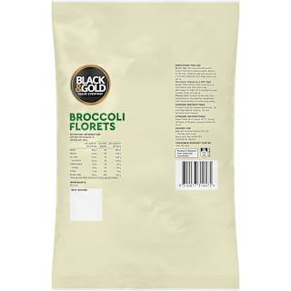 Black & Gold Broccoli Frozen Florets