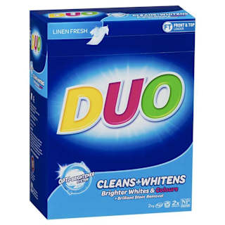 Duo Laundry Powder Cleans & Whites