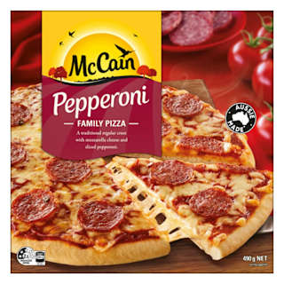 McCain Pizza Pepperoni Family