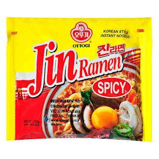 Ottogi Jin Ramen Spicy Noodles
