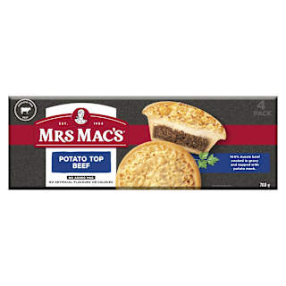 Mrs Mac's Potato Top Beef Pies