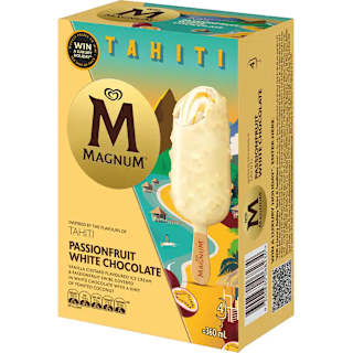 Magnum Tahiti Passionfruit White Chocolate