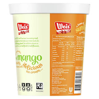 Weis Half and Half Mango & Vanilla