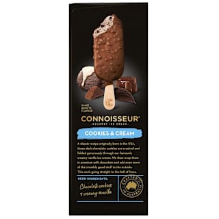 Connoisseur Ice Cream Cookies & Cream Ice Cream