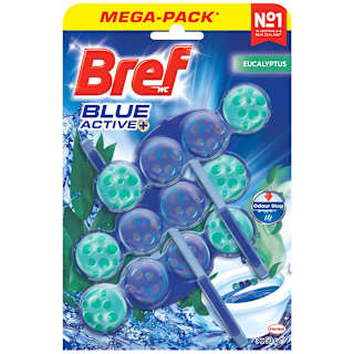 Bref Blue Active Eucalyptus Toilet Cleaner
