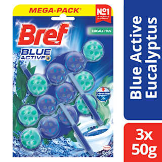 Bref Blue Active Eucalyptus Toilet Cleaner