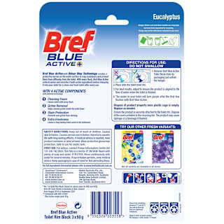 Bref Blue Active Eucalyptus Toilet Cleaner