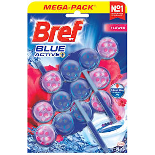 Bref Blue Active Flower Toilet Cleaner