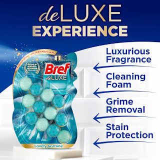 Bref Deluxe Lovely Jasmine Toilet Rim Block