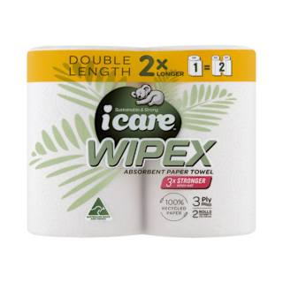 iCare Wipex Double Length Paper Towel