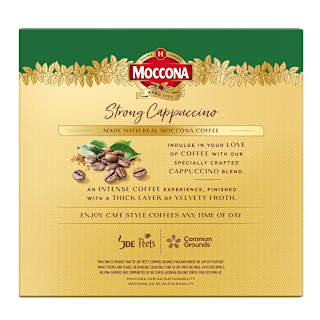 Moccona Strong Cappuccino Sachets