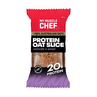 My Muscle Chef Protein Oat Slice Chocolate & Almond