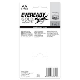 Eveready Gold AA Batteries