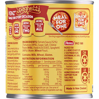 Heinz Spaghetti Tomato Sauce