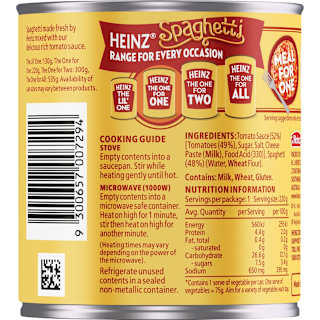 Heinz Spaghetti Tomato Sauce