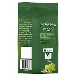 Morning Sun 97% Fat Free Fruit Muesli