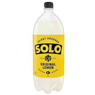 Schweppes Solo Thirst Crusher Original Lemon Bottle