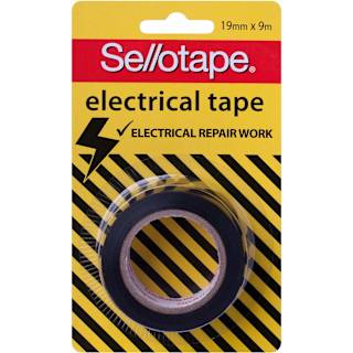 Sellotape Electrical Tape 19mmx9m