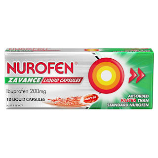 Nurofen Zavance Fast Pain Relief Liquid Capsules 200mg Ibuprofen