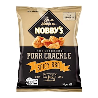 Nobby's Pork Crackle Spicy BBQ