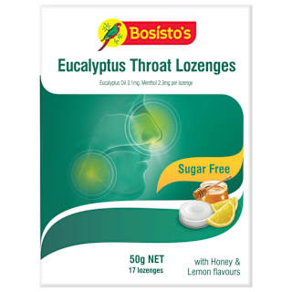 Bosisto's Eucalyptus Drops Sugar Free