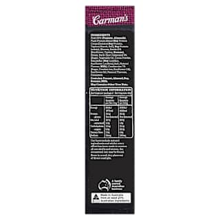 Carman's Gourmet Protein Bars Dark Choc & Cranberry
