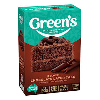Green's Temptations Cake Mix Chocolate Supreme