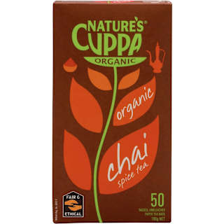 Nature's Cuppa Organic Spice Chai Tea Bags