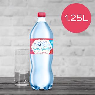 Mount Franklin Lightly Sparkling Water Raspberry Bottle