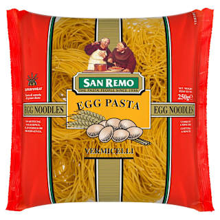 San Remo Vermicelli Egg Noodle Pasta