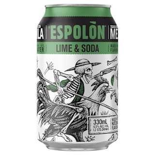 Espolon Tequila Lime & Soda Can 330mL