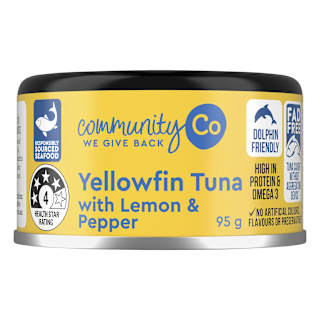 Community Co Tuna Yellowfin Lemon Pepper